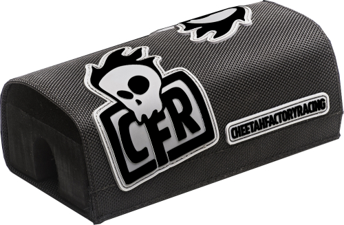 Cheetah Factory Racing - Cheetah Factory Racing Bar Pad - Blacked Out - Standard - CFR-CD30.8