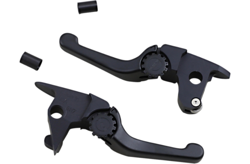 Powerstands Racing - Powerstands Racing Anthem Shorty Lever Set - Black - 12-01664-22