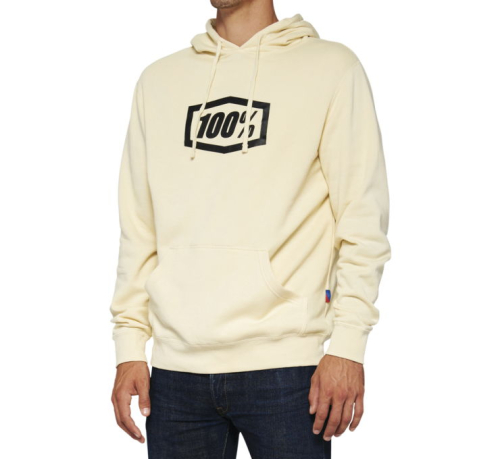 100% - 100% Icon Hoody - 20029-00005 - Chalk - Small