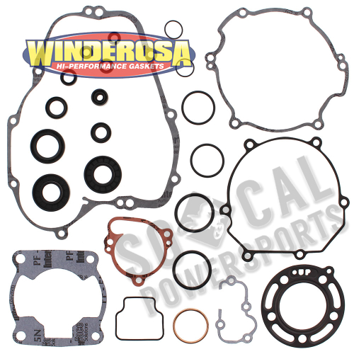 Winderosa - Winderosa Complete Gasket Set with Oil Seals - 811419