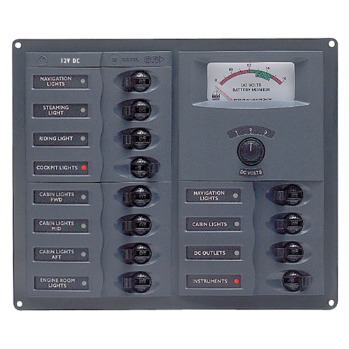 BEP Marine - BEP Panel 12SP DC12V Analog