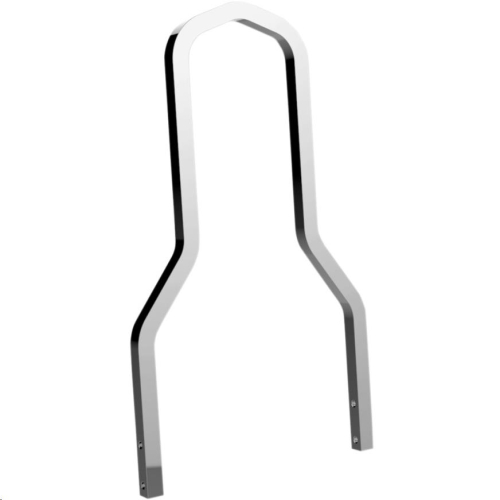 Khrome Werks - Khrome Werks Square Sissy Bars - 10.14h x 8.75w - Chrome - KW2601