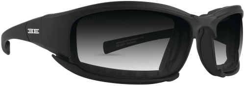 Epoch Eyewear - Epoch Eyewear Hybrid Super Dark Photochromic Sunglasses - EE3501 - Black/Clear/Smoke - OSFM
