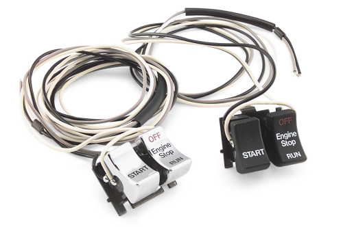 Twin Power - Twin Power Stop/Start Switch - Chrome - 25866DA