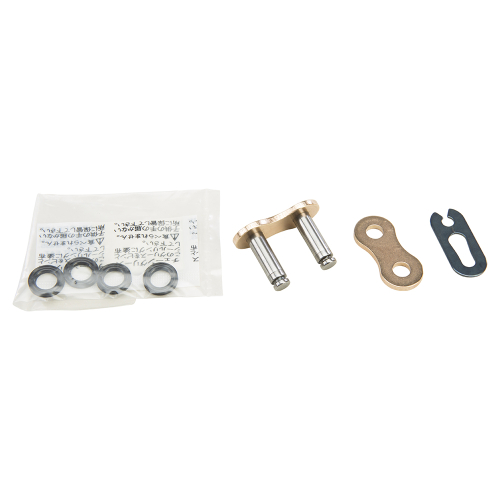 Fire Power - Fire Power Clip Master Link for 520 X-Ring Heavy Duty Chain - Gold - 520FPX-SKJ/G