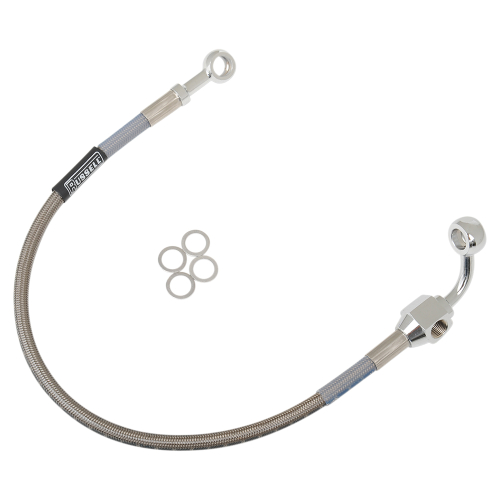 Russell - Russell Braided Rear Brake Line Kit - Stainless - R08836DS