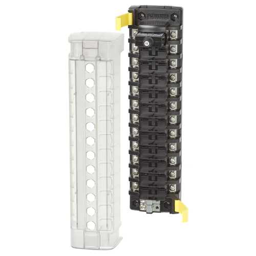 Blue Sea Systems - Blue Sea 5051 ST CLB Circuit Breaker Block - 12 Position