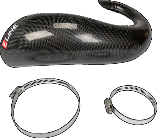 E Line - E Line Carbon Fiber Pipe Guards - MPG12550