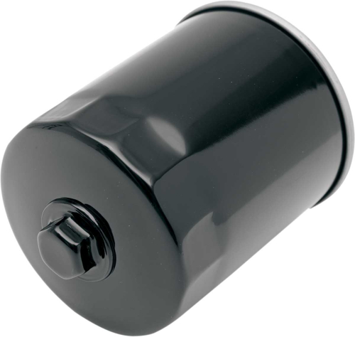 Drag Specialties - Drag Specialties Spin-On Oil Filter - Black with Nut - 14-0003BK-BX18