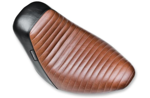 Le Pera - Le Pera Bare Bones Solo Seat - Pleated - LK-007PT BRN BK