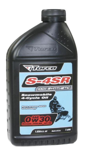 Torco International Corp - Torco International Corp S-4SR 100% Synthetic 4T Oil - 0W30 - 5gal. - S650030E