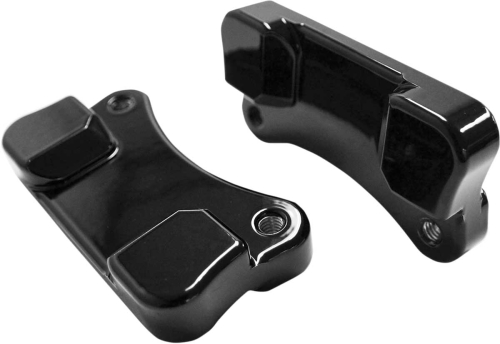 Drag Specialties - Drag Specialties Fender-To-Fork Adapter - Black - 1410-0098