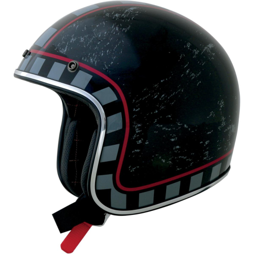 AFX - AFX FX-76 MCQ Helmet - 0104-1154 - Black MCQ - Small