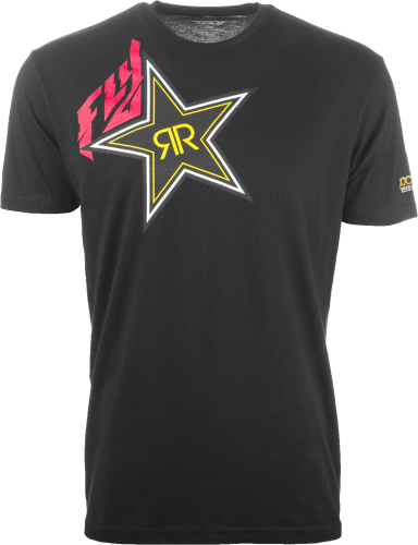 Fly Racing - Fly Racing Rockstar T-Shirt  - 352-1050L - Black - Large
