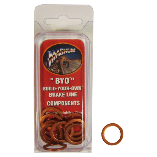 Magnum - Magnum Build Your Own Brake Line Copper Crush Washers - 12mm - 392912