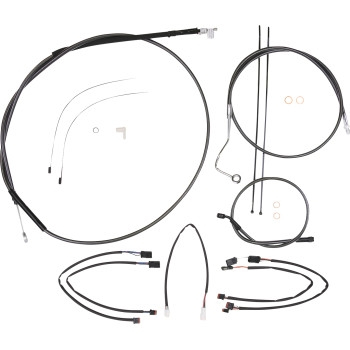 Magnum - Magnum Black Pearl Handlebar Installation Kit for 12in-14in. Ape - 4871021