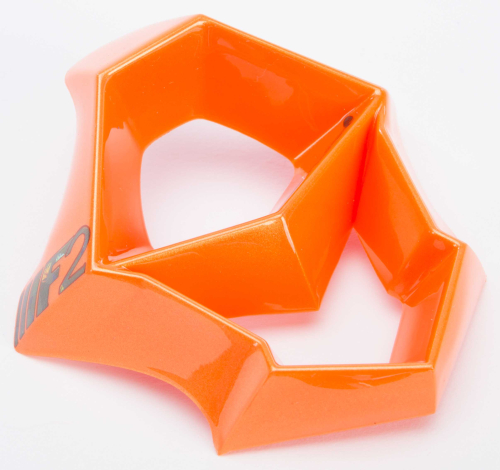 Fly Racing - Fly Racing Mouthpiece for F2 Carbon Pure Cold Weather Helmets - Hi-Viz Orange/Black - 73-4667