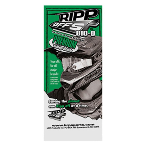 HRP Sports - HRP Sports Premium 5mil Rip-Offs for Mith Universal/SMX/MSR S-6 Goggles - RO-SMU20