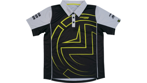 Moose Racing - Moose Racing Pit Shirt - 3040-3358 - Gray - Small