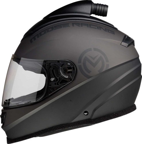 Moose Racing - Moose Racing Air Intake Helmet - 0110-8092 - Black - Small