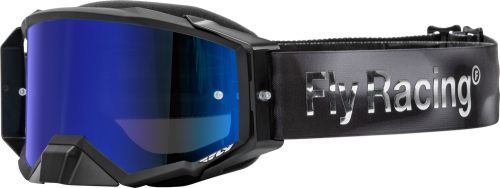 Fly Racing - Fly Racing Zone Elite Legacy Goggles - 37-51904 - Black/Gray Camo/Dark Blue Mirror Smoke Lens - OSFA