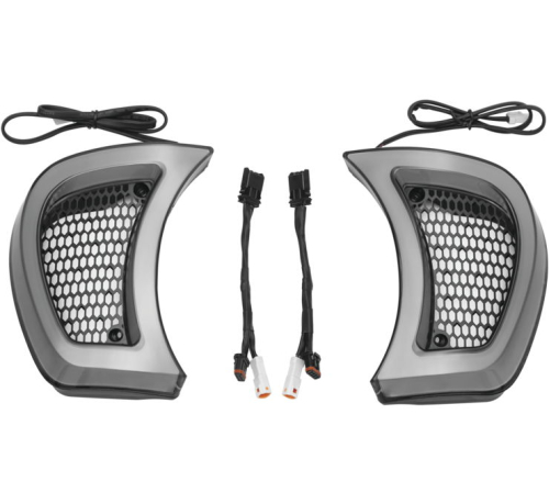 Kuryakyn - Kuryakyn Tracer Headlight Vent Accents - 2947