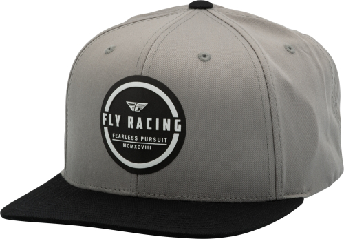 Fly Racing - Fly Racing Fly Jump Hat - 351-0031 - Gray/Black - OSFM