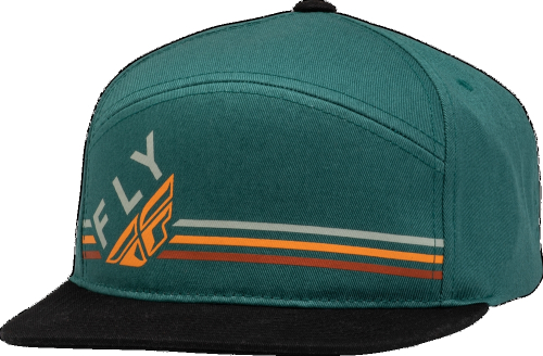 Fly Racing - Fly Racing Fly Track Youth Hat - 351-0096 - Blue Spruce/Gray - OSFM