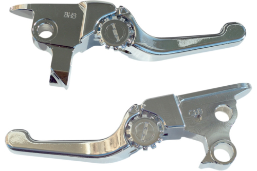 Powerstands Racing - Powerstands Racing Anthem Shorty Lever Set - Chrome - 12-01652-20