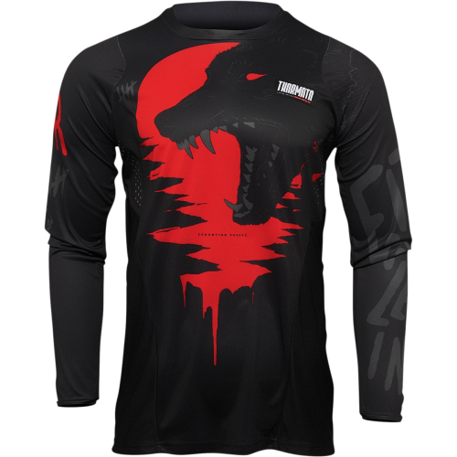 Thor - Thor Pulse Counting Sheep Jersey - 2910-6561 - Black/Red - Large
