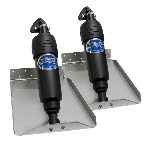 Bennett Marine - Bennett BOLT 6x12 Edge Mount Trim Tab System