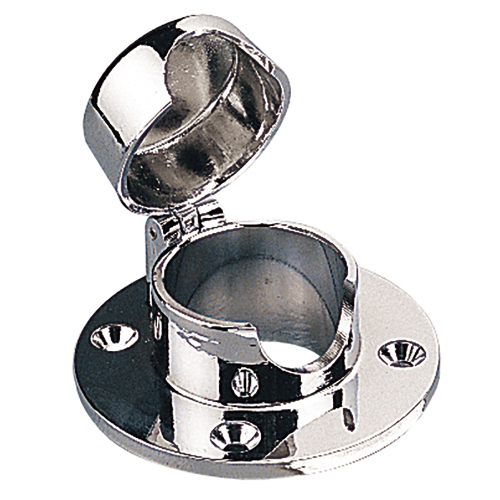 Sea-Dog - Sea-Dog Chrome Brass Hinged Chain Deck Pipe