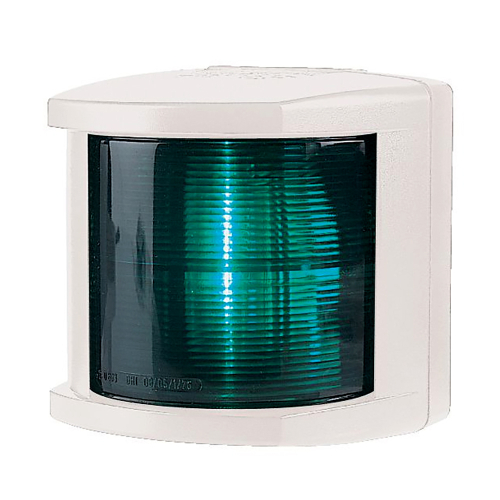 Hella Marine - Hella Marine Starboard Navigation Light - Incandescent - 2nm - White Housing - 12V