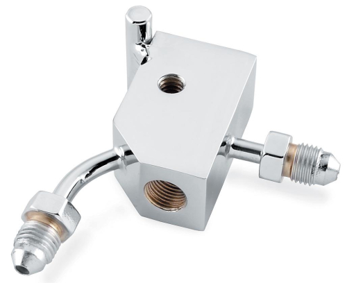 Goodridge - Goodridge Brake Tees - Rear - Chrome - GD-MANIFOLD