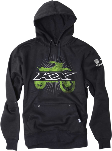 Factory Effex - Factory Effex Kawasaki Youth Hoody - 19-83124 - Black - Large