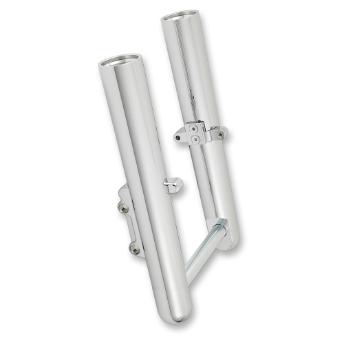 Arlen Ness - Arlen Ness Hot Legs Single Disc Fork Leg Set - Smooth - Chrome - 40-501