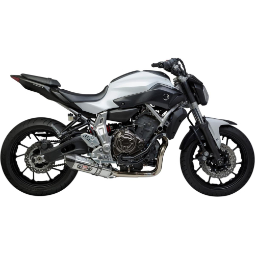 Yoshimura - Yoshimura R-77 Race Series Full System - Stainless Steel Muffler - Carbon End Cap - 137000J520