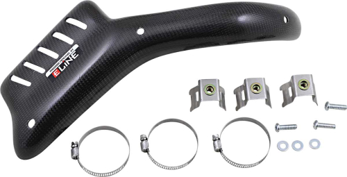 Moose Racing - Moose Racing Pipe Guards By ELINE for 4-Stroke Exhaust - 1861-1336