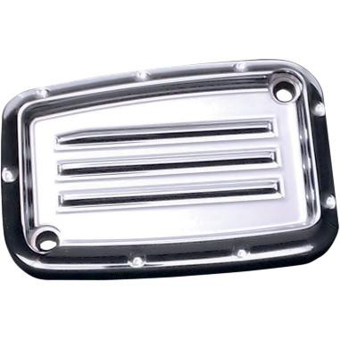 Covingtons - Covingtons Front Brake Master Cylinder Cover - DImpled - Chrome - C1156-C