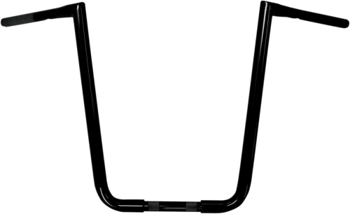 LA Choppers - LA Choppers 1-1/4in. Big Twin Peaks Handlebar - 19in. - Gloss Black - LA-7360-19B