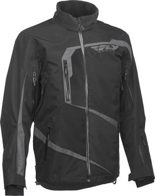 Fly Racing - Fly Racing Carbon Jacket - 470-40303X - Black/Gray - 3XL