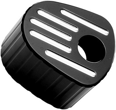 Precision Billet - Precision Billet Fluted Billet Ignition Cover - Black - FLU-540-0813-BLK