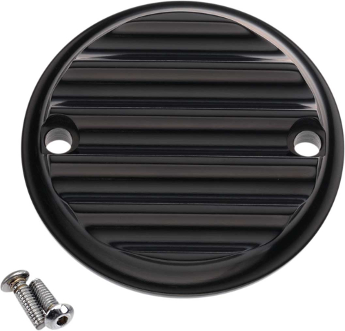 Joker Machine - Joker Machine Points Cover - Finned - Black Anodized - 02-970-1