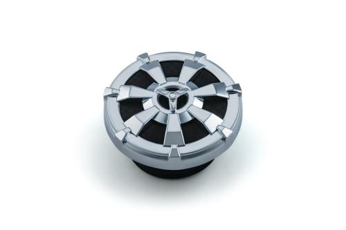 Kuryakyn - Kuryakyn Alley Cat Right Hand Thread Gas Cap - Vented - Chrome - 7382