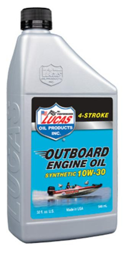 Lucas Oil - Lucas Oil Outboard 4T Engine Oil - 10W30 - 1qt. - 10661
