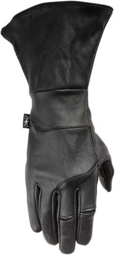 Thrashin Supply Company - Thrashin Supply Company Siege Gauntlet Insulated Leather Gloves - SGI-01-08 - Black - Small