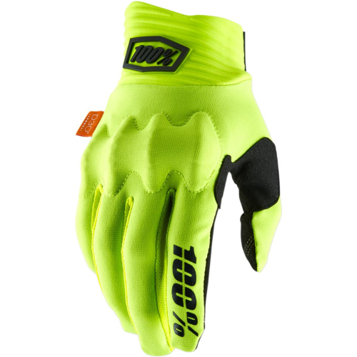 100% - 100% Cognito Gloves - 10013-014-11 - Yellow/Black - Medium