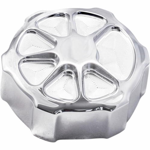 LA Choppers - LA Choppers Fusion Rear Master Cylinder Cover - Artistic Chrome - LA-F551-01