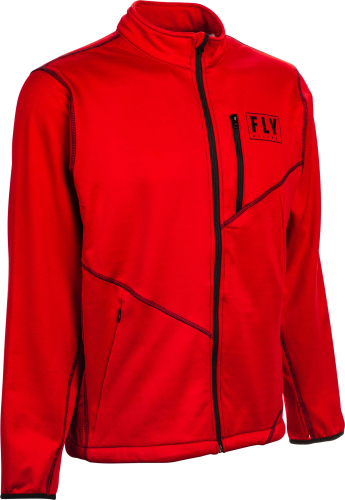 Fly Racing - Fly Racing Mid Layer Jacket - 354-6321S - Red - Small