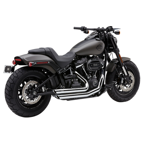 Cobra - Cobra Speedster Slashdown Exhaust System - Chrome - 6864